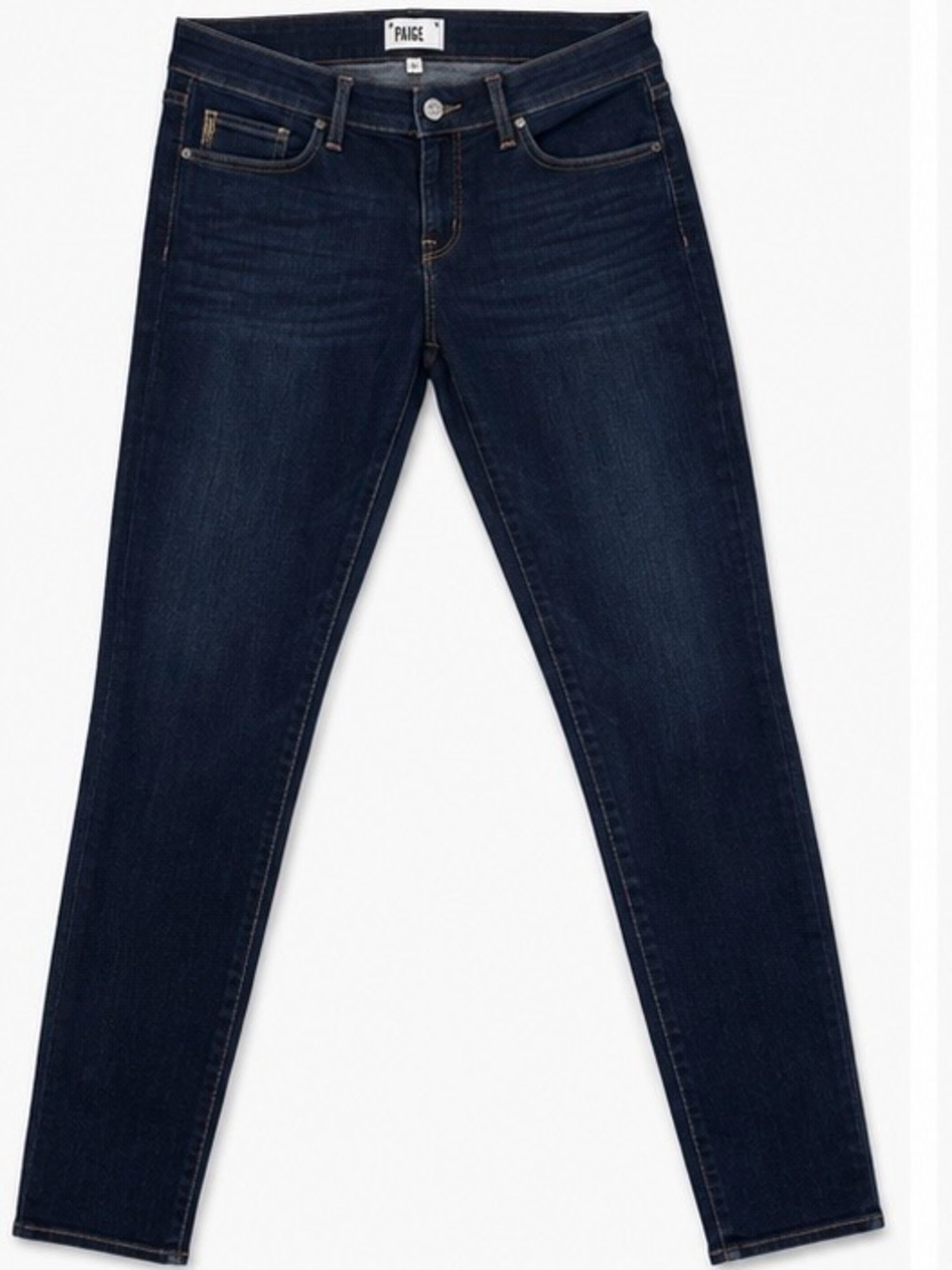 PAIGE Hoxton Ultra Skinny Jeans Size 32 Dark Wash High Rise Stretch